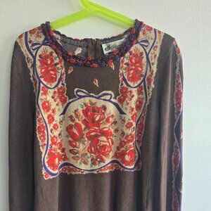 Beautiful Blumarine women's Flora sweater - Made in Italy  (Size S)